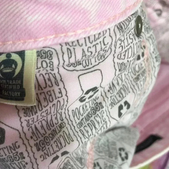 Wild fable‎ brand size 6 women’s pink Jean shorts - Picture 9 of 11